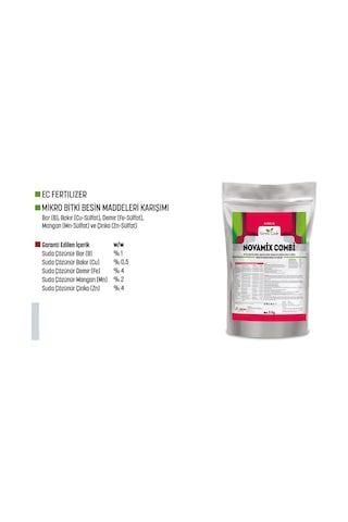 Iz Element Combi Bitki Besin Maddeleri Kompleksi 5 KG