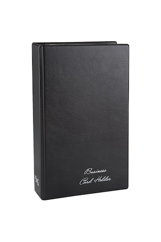 Kartvizit Albümü 4 Sıralı 96 Kartlık 16,5x26,5 Cm