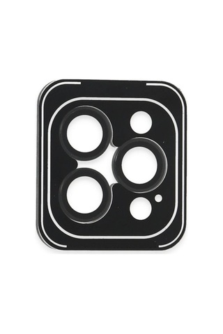Joko Apple iPhone Uyumlu 16 Pro Max Pvd Metal Kamera Lens - Siyah