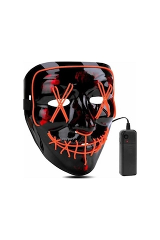 Led Işıklı Yeşil Maske Tdrtr Çok Renkli
