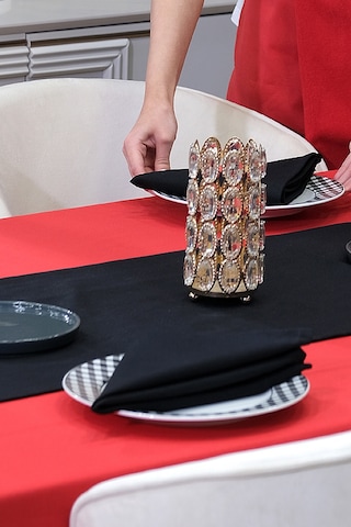 Dream Kumaş Peçete Modelleri Leke Tutmaz Kumaş Peçete Çeyiz Seti 6lı Paket Siyah