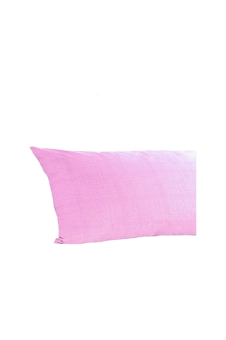Yatış Yastık Kılıfı 40x120 Cm Toz Pembe Toz Pembe Diğer