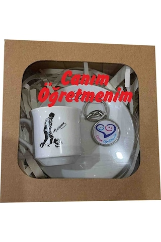 öğretmenler günü hediyesi atatürk baskılı fincan