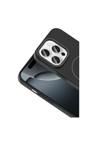 Apple iPhone Uyumlu 15 Plus Broş Magsafe Kapak - Mor Bzsxx00 1