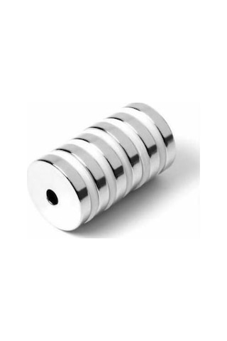 Neodyum Miknatis Havşa Delikli 25X5.5X5Mm 5 Adet Güçlü Miknatis