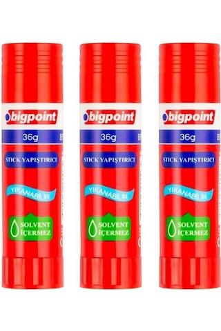 Bigpoint Stick Yapıştırıcı 36 Gr 3 Adet Bp490