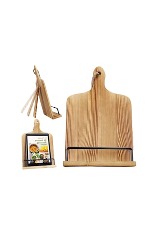 Ahşap Tarif Tutucu, Mutfak Yemek Kitabı Standı İçinde Diğer