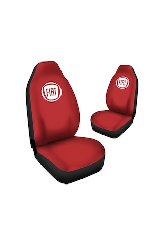 Fiat Fiorino Araca Özel Oto Koltuk Kılıfı Pro - Kırmızı ( Yeni Ta