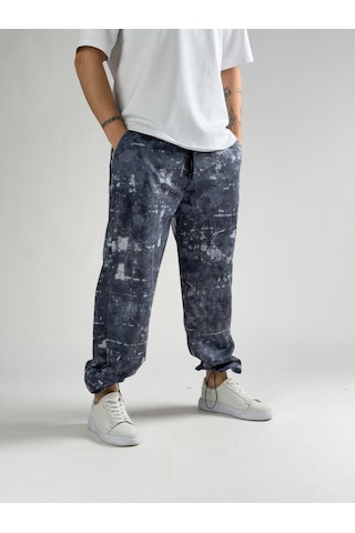 Cocopelli Paça Ayarlamalı Erkek Jogger Pantolon Coc3171 Desenli