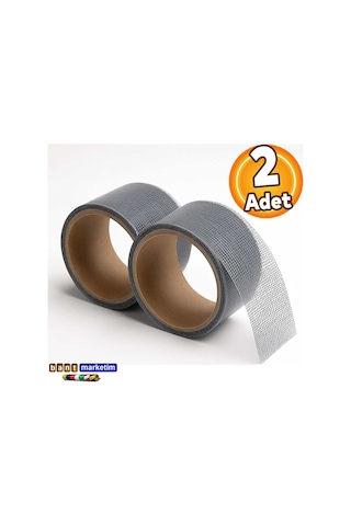 Sineklik Tamir Bandı 50mm X 2m Kendinden Yapışkanlı Yama Bandı Delik Ve Yırtık Onarım 2 Adet