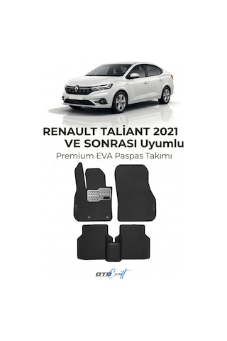 OtoCraft Renault Taliant 2021 Ve Sonrası Araca Özel 3d Havuzlu Eva Paspas Tam Set 5 Parça