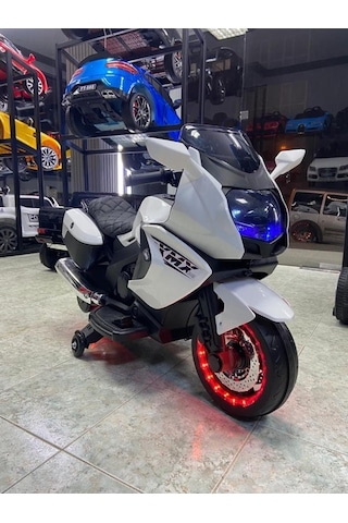 Poyraz Akülü Motor 12 Volt 2-8 Yaş Beyaz