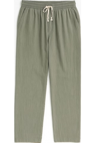 Redline Luxe Erkek Baggy Keten Karışımı Rahat Pantolon Bol Paça Yeni Sezon Mint
