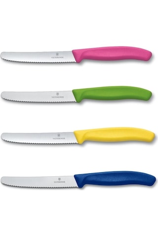 Victorinox Renkli Soyma Seti 4 Parça Çok Renkli