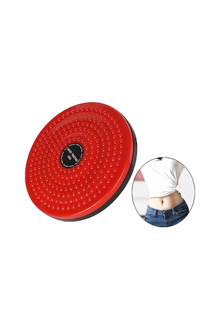 Dolıty Bel Büküm Kurulu Plaka Fitness Egzersiz Masaj Kırmızı Kırmızı