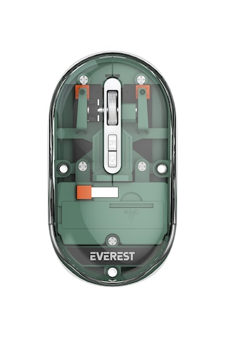 Everest Sm-bt29 Glassy Yeşil Transparan 2in1 Bluetooth Ve 2.4ghz Kablosuz Mouse Sm-bt29