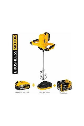 Sgs Sgs5440 Akülü 2x4.0ah Boya Ve Harç Karıştırıcı