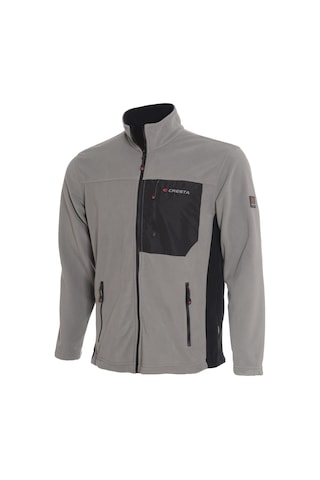 Cresta Outdoor Çift Renkli Mikro Polar Fermuarlı Erkek Ceket