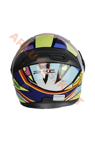 Kc - Çene Açılır Vizörlü Kask Kc902 Enso 46 Xl Karışık-çok Renkli