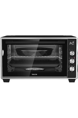 Tecna MF 5010 S 50 L Siyah Buhar Destekli Mini Fırın
