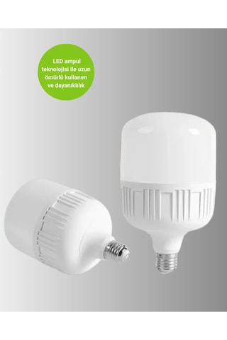 Acil Durumlara Uygun Şarjlı Torch Led Ampul 30 Watt Yeni Nesil Belirtilmemiş