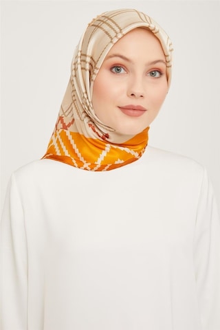 Armine Twill İpek Eşarp 23ka9040 37 - Bej