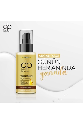 Dp Daily Perfection Argan Yağlı Ve E Vitaminli Saç Bakım Yağı 100 ML