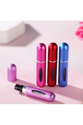 Cep Parfüm Şişesi Doldurulabilir Mini 5 Ml Çanta İçi Cep Yedek Parfüm Şişesi