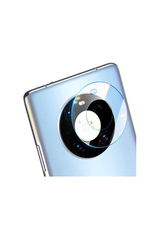 Kilifone - Huawei Mate 40 Pro Uyumlu - Kamera Lens Koruyucu Cam Koruma - Şeffaf
