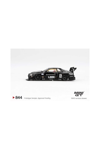 Mini Gt 844 1/64 Nissan Lb-er34 Super Silhouette Skylıne Black - Blister Paket Mgt00844-bl