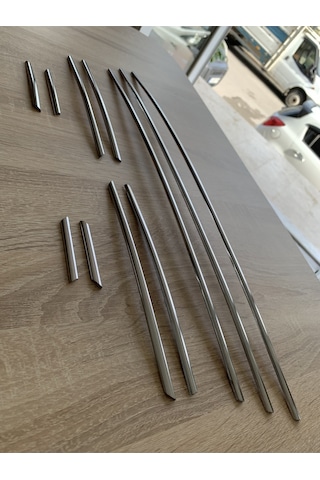 Passat B6 Ön Tampon Çıtası Krom 11 Parça 2005 - 2012 Paslanmaz Çelik Sisli Araçlar İçin