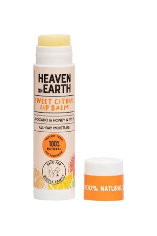 Heaven On Earth %100 Doğal Ve Organik İçerikli Lip Balm 5 Gr - Sweet Citrus