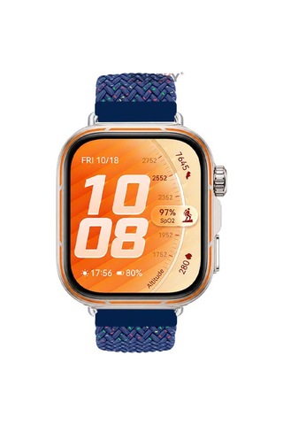 Huawei Watch Fit 5 Pro İle Uyumlu Metal Klipsli Solo Fiberlink Yumuşak Kumaş Örgü Kordon