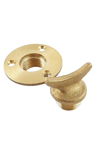 2'li Sarı Pirinç Miçoz. 3/8"-10mm. Su Gider Miçoz Komple