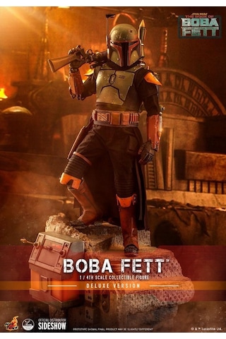 Hot Toys Boba Fett Deluxe Version Quarter Scale Figure - 9103332 - Star Wars / The Book Of Boba Fett