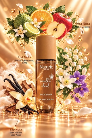 Vanilla Cloud Vücut Spreyi 100ml Zarif Ve Çiçeksi Koku