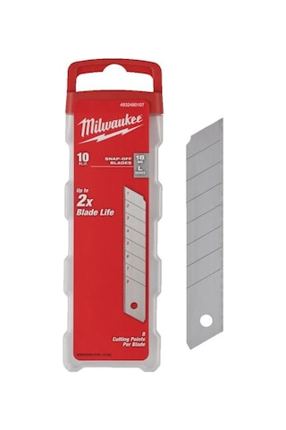 Milwaukee Ayarlı Maket Bıçağı Yedeği 10 Lu 18 Mm 4932480107