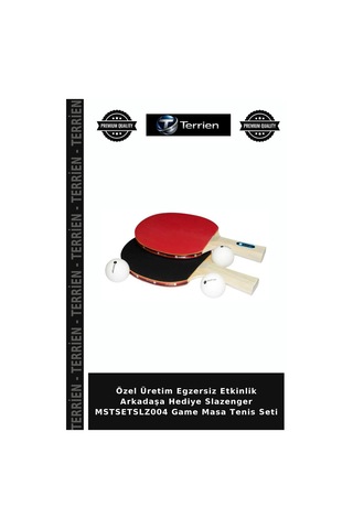 Özel Üretim Egzersiz Etkinlik Arkadaşa Hediye Slazenger Mstsetslz004 Game Masa Tenis Seti