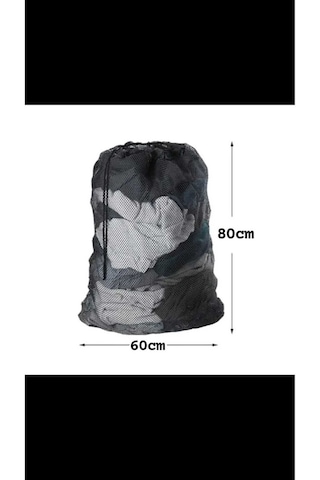 Tois Baby 3 Adet Siyah Lüx Perde Ve Çamaşır Yıkama Filesi Ipli 60x80 Cm Battal Boy