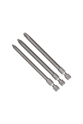 3 Parça.-set Ekstra Sert Tornavida Ucu Phillips Vidalar- Uzunluk 89 Mm
