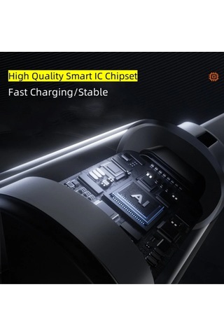 5 Adet 3in1 Makaralı Çoklu Şarj Kablosu 100w Hızlı Şarj - Type-c, Lightning, Micro Usb Geri Çekilebilir Data Kablosu