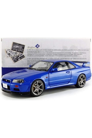1 18 Solido Nissan Skyline Gt-r r34 1999 Model Araba
