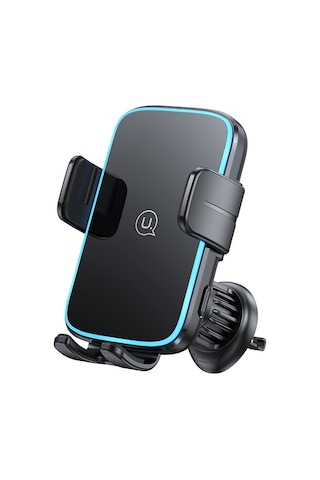 Usams Cd230 15w Doğru Hizalama Vantuzlu Kablosuz Şarj Araç Telefonu Tutucu Siyah