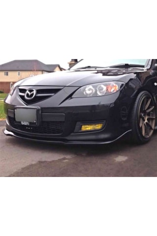 Mazda 3 Lip 4 Parça Kırmızı / Tampon Eki