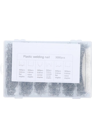 Novahub Araba Tamponları Plastik Kaynak Makinesi İçin Kaynak Teli Saplamaları Plastik Görünüm Set C