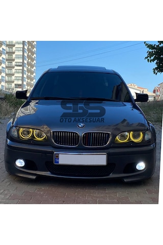 Bmw E46 Batman Yarasa Ayna Kapağıı Piona Black 1998 - 2005 Arası Kasalara Uyumlu