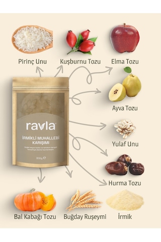 Ravla İrmikli Muhallebi Karışımı - 300 G