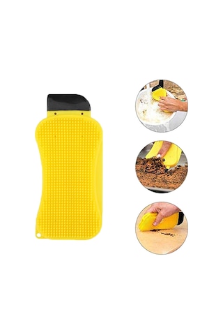 Çok Fonksiyonlu Deterjan Hazneli Pratik Bulaşık Yıkama Fırçası 5