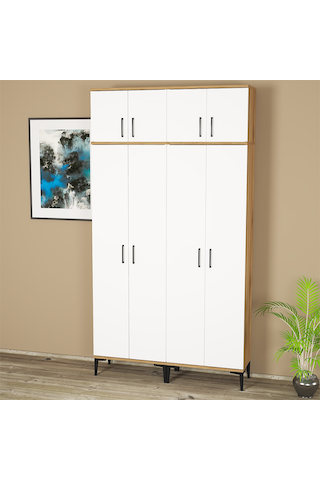 Kalender Dekor Alba-1-3-4-4 Alb02 Portmanto Vestiyer Ayakkabılık