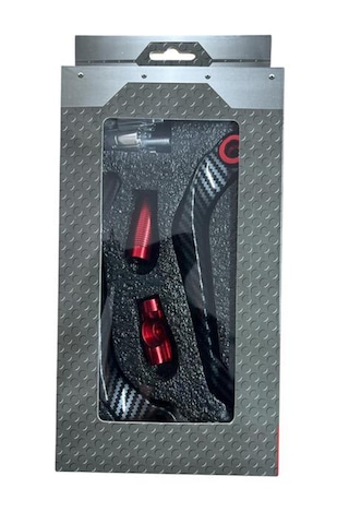 Universal Manet Koruma Seti - Aluminyum Karbon Desen Mavi